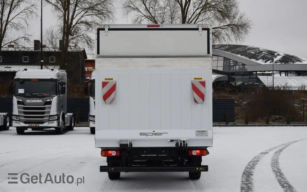 IVECO DAILY 35S14 / 2.3 - 140 KM / AUTIOMAT HI-MATIC / 3 OSOBY / DO 3,5 TONY / KONTENER / DOSTAWCZE / WINDA PALFINGER / KLIMA / TEMPOMAT / 2022 / SERWISOWANY / SPROWADZONY Z NIEMIEC 