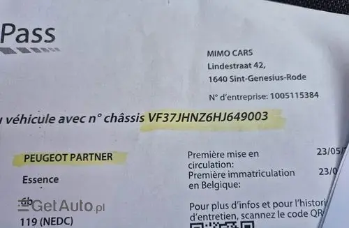 PEUGEOT Partner 