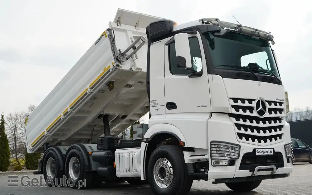 MERCEDES-BENZ AROCS 2658 / WYWROTKA 3 STRONNA / ŁADOWNOŚĆ 14 TON / ALUFELGI  / EURO 6 / 