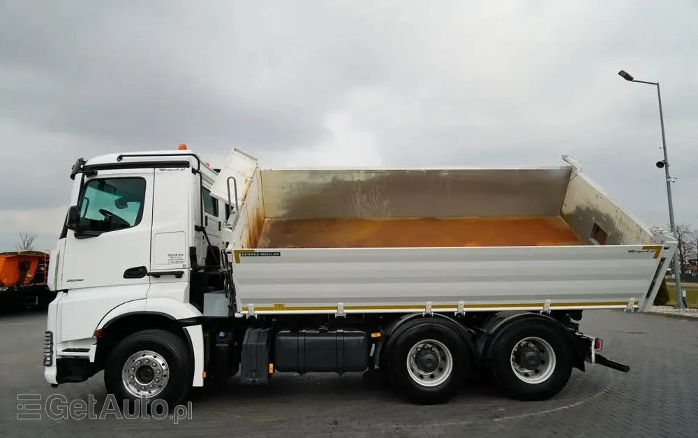 MERCEDES-BENZ AROCS 2658 / WYWROTKA 3 STRONNA / ŁADOWNOŚĆ 14 TON / ALUFELGI  / EURO 6 / 