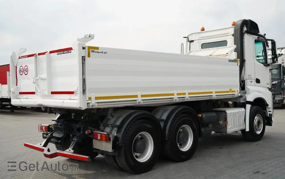 MERCEDES-BENZ AROCS 2658 / WYWROTKA 3 STRONNA / ŁADOWNOŚĆ 14 TON / ALUFELGI  / EURO 6 / 