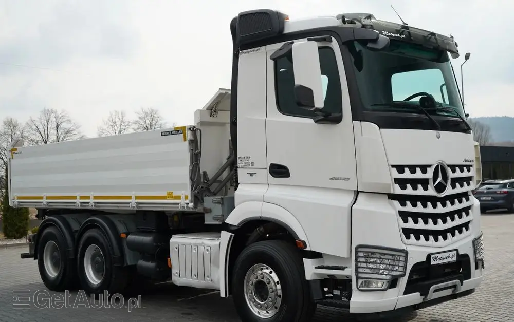MERCEDES-BENZ AROCS 2658 / WYWROTKA 3 STRONNA / ŁADOWNOŚĆ 14 TON / ALUFELGI  / EURO 6 / 
