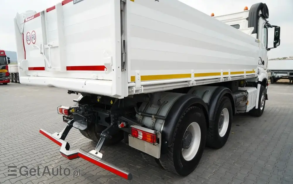 MERCEDES-BENZ AROCS 2658 / WYWROTKA 3 STRONNA / ŁADOWNOŚĆ 14 TON / ALUFELGI  / EURO 6 / 