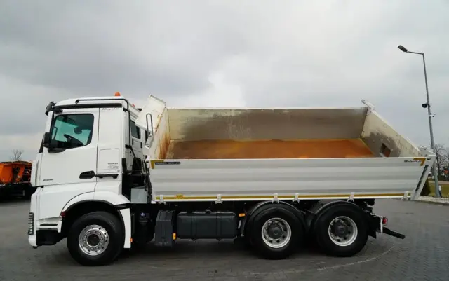 MERCEDES-BENZ AROCS 2658 / WYWROTKA 3 STRONNA / ŁADOWNOŚĆ 14 TON / ALUFELGI  / EURO 6 / 