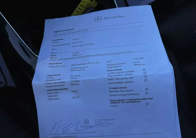 MERCEDES-BENZ Klasa E 220 d