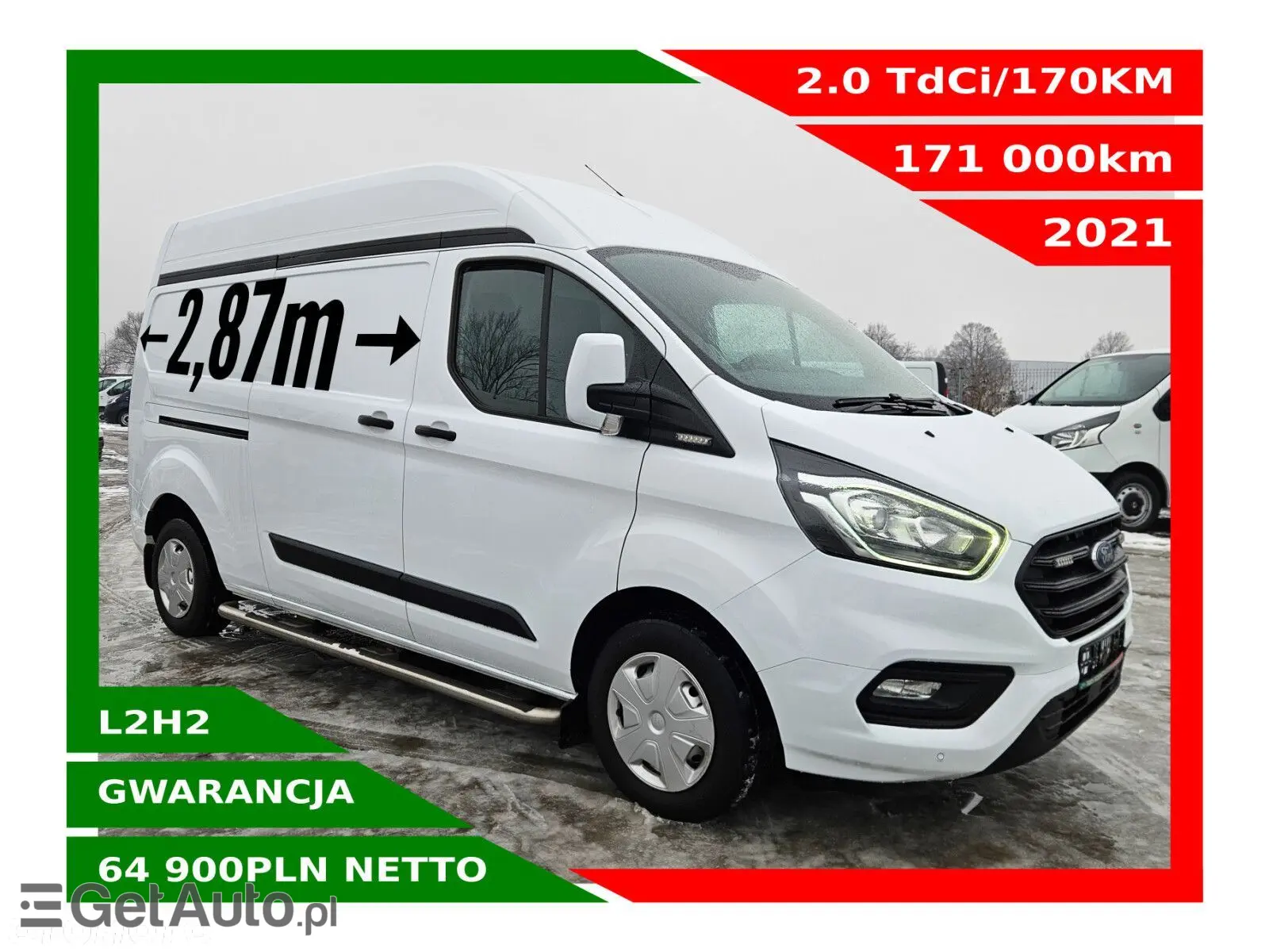 FORD Transit Custom L2 Trail