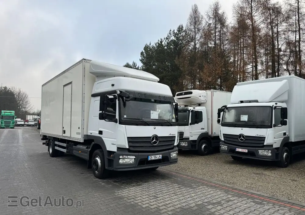 MERCEDES-BENZ ATEGO 1324,1524,1327,1527 KONTENER WINDA ,CHLODNIA PODWOZIE DO ZABUDOWY POD KLIJENTA KILKA SZTUK NA PLACU FAKTURA VAT 