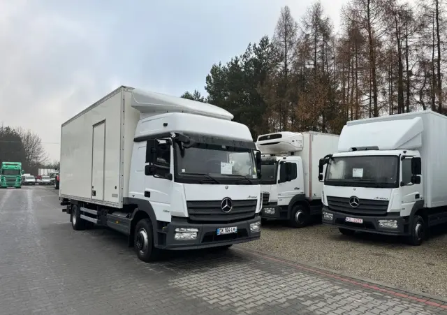MERCEDES-BENZ ATEGO 1324,1524,1327,1527 KONTENER WINDA ,CHLODNIA PODWOZIE DO ZABUDOWY POD KLIJENTA KILKA SZTUK NA PLACU FAKTURA VAT 