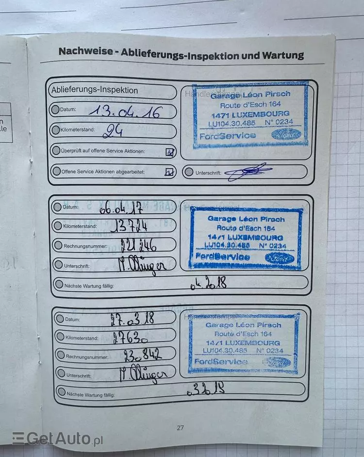 FORD S-Max 1.5 Eco Boost Start-Stopp Titanium