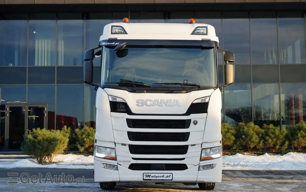 SCANIA R 450 / RETARDER / HYDRAULIKA / KLIMATYZACJA POSTOJOWA / OPONY 100% 
