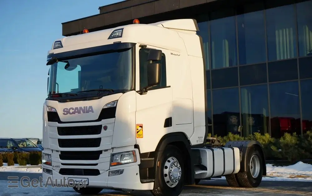 SCANIA R 450 / RETARDER / HYDRAULIKA / KLIMATYZACJA POSTOJOWA / OPONY 100% 
