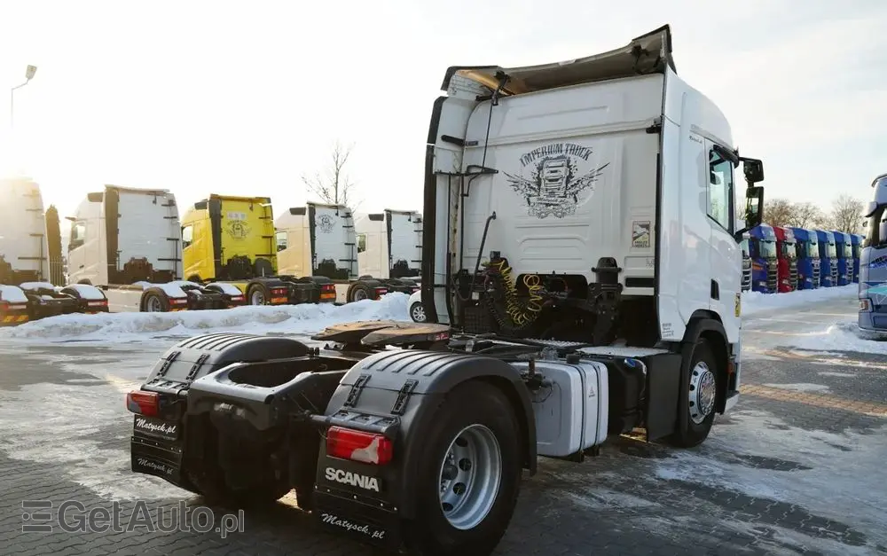 SCANIA R 450 / RETARDER / HYDRAULIKA / KLIMATYZACJA POSTOJOWA / OPONY 100% 