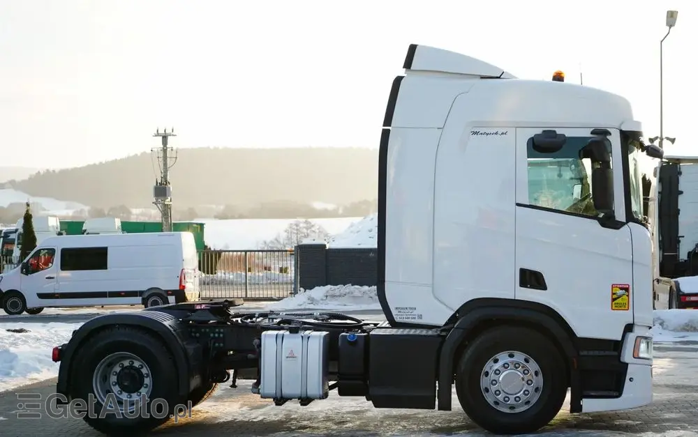 SCANIA R 450 / RETARDER / HYDRAULIKA / KLIMATYZACJA POSTOJOWA / OPONY 100% 