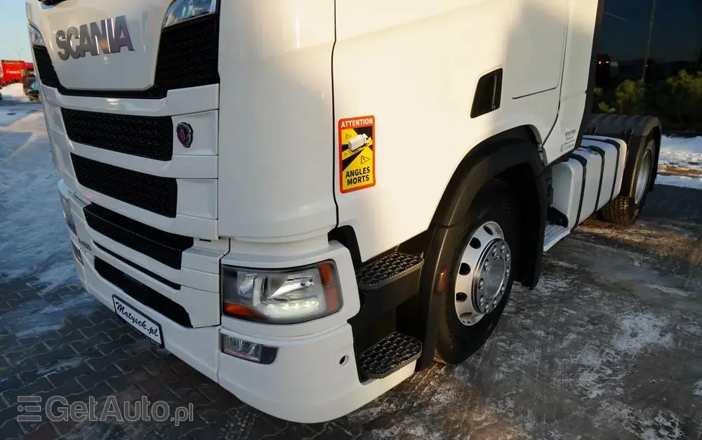 SCANIA R 450 / RETARDER / HYDRAULIKA / KLIMATYZACJA POSTOJOWA / OPONY 100% 