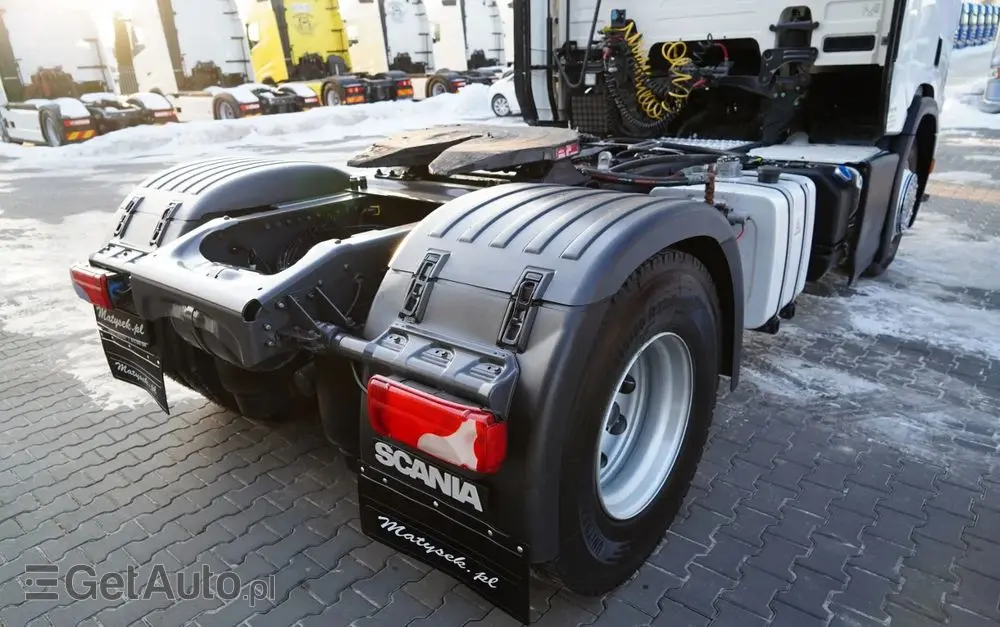 SCANIA R 450 / RETARDER / HYDRAULIKA / KLIMATYZACJA POSTOJOWA / OPONY 100% 