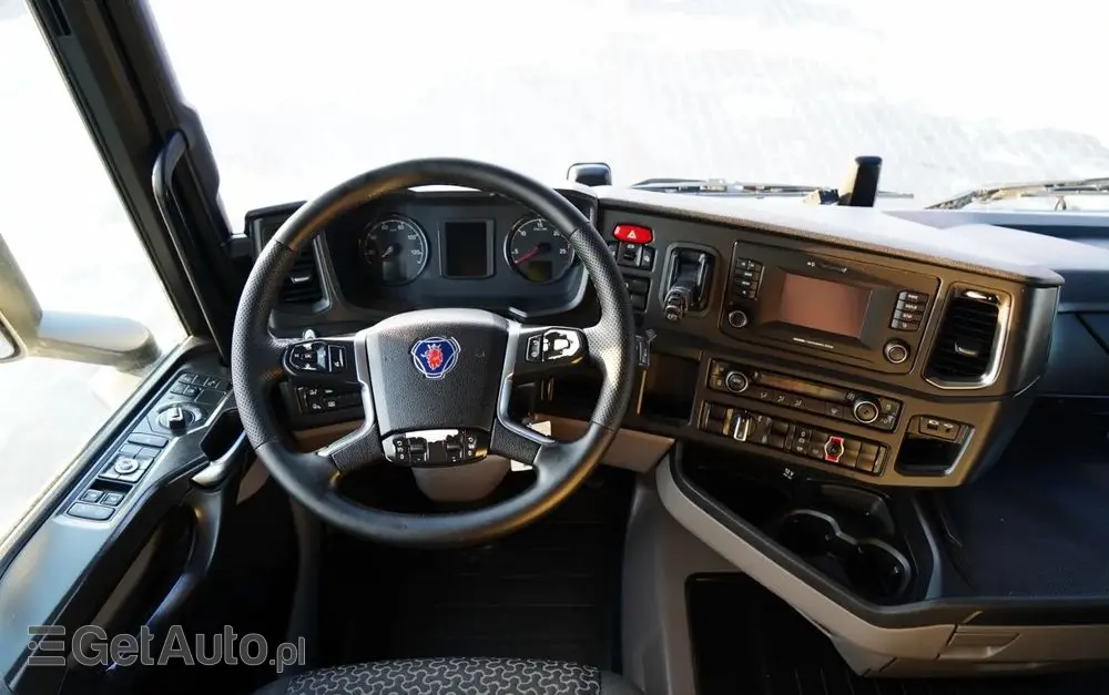 SCANIA R 450 / RETARDER / HYDRAULIKA / KLIMATYZACJA POSTOJOWA / OPONY 100% 