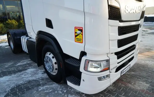 SCANIA R 450 / RETARDER / HYDRAULIKA / KLIMATYZACJA POSTOJOWA / OPONY 100% 