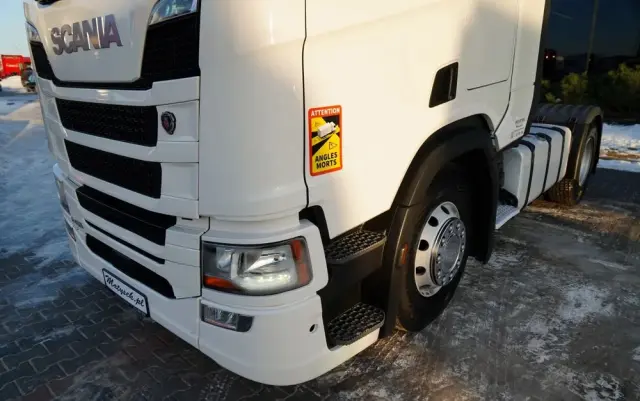 SCANIA R 450 / RETARDER / HYDRAULIKA / KLIMATYZACJA POSTOJOWA / OPONY 100% 