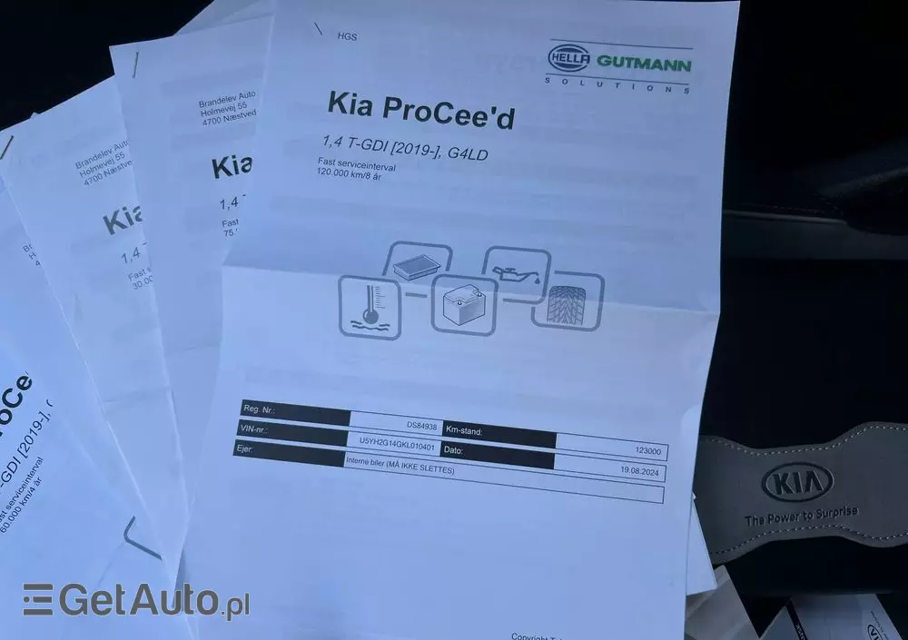 KIA ProCeed 1.4 T-GDI GT Line DCT