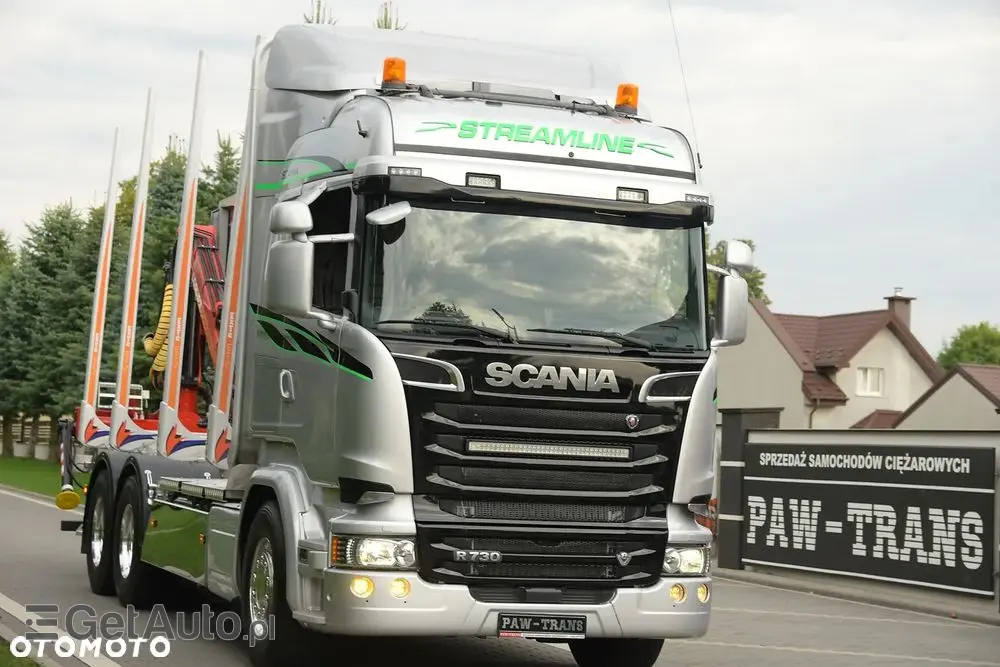 SCANIA R730 V8 /// * 2015 * /// DO DREWNA /// ALUSY /// JAK NOWA 