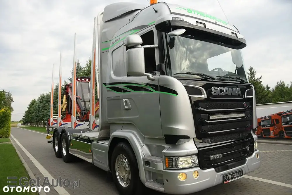 SCANIA R730 V8 /// * 2015 * /// DO DREWNA /// ALUSY /// JAK NOWA 