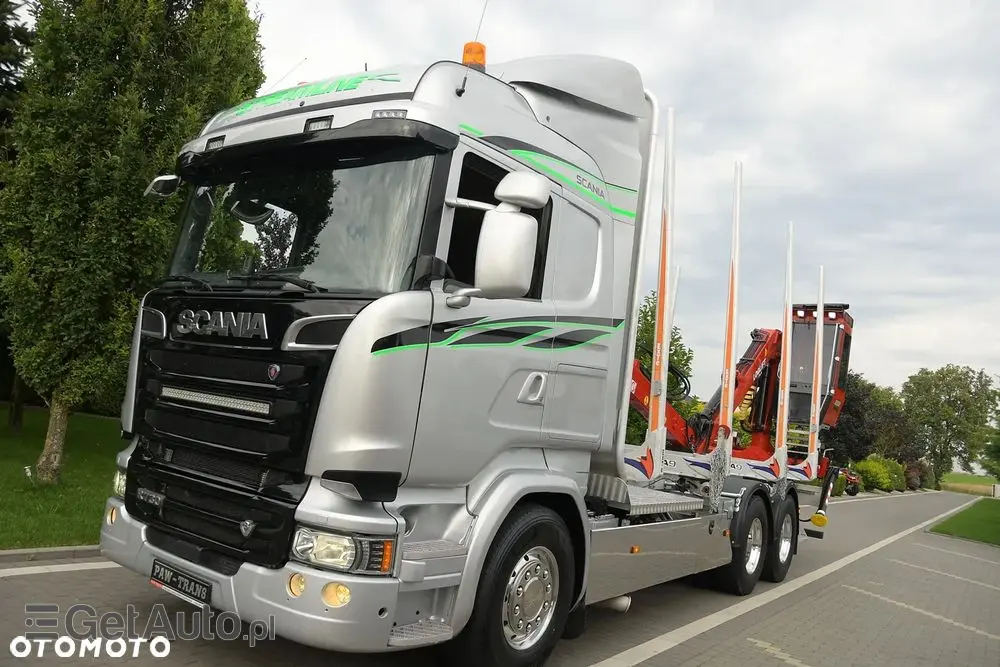 SCANIA R730 V8 /// * 2015 * /// DO DREWNA /// ALUSY /// JAK NOWA 
