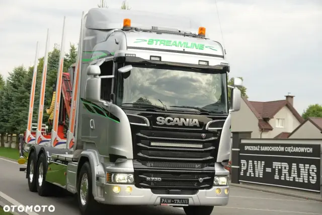 SCANIA R730 V8 /// * 2015 * /// DO DREWNA /// ALUSY /// JAK NOWA 