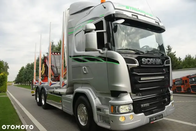 SCANIA R730 V8 /// * 2015 * /// DO DREWNA /// ALUSY /// JAK NOWA 