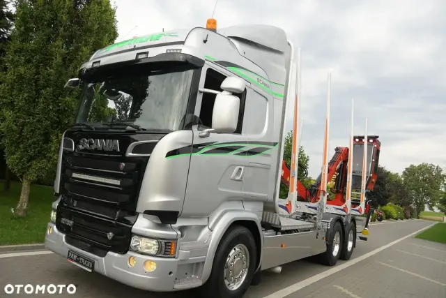SCANIA R730 V8 /// * 2015 * /// DO DREWNA /// ALUSY /// JAK NOWA 