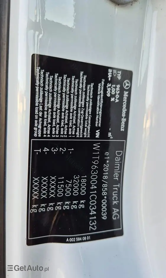 MERCEDES-BENZ ACTROS 1830///* 2021 ///* FIRANKA ///*7.70///* WIRTUAL KOKPIT///* LEDY///* STAN BARDZO DOBRY 