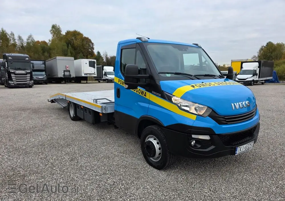IVECO 70C18 Hi-Matic Pomoc drogowa Pneumatyka 