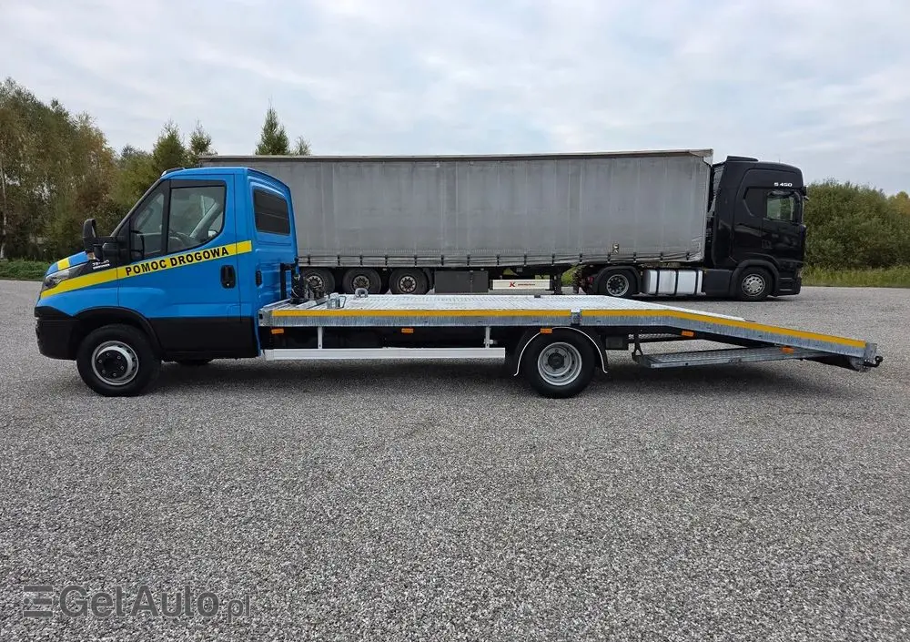 IVECO 70C18 Hi-Matic Pomoc drogowa Pneumatyka 