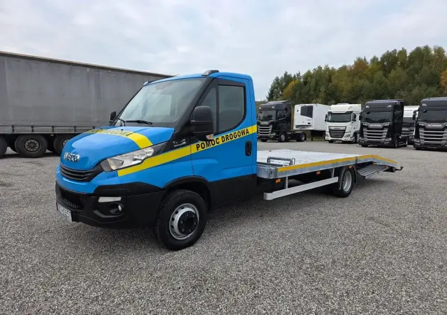 IVECO 70C18 Hi-Matic Pomoc drogowa Pneumatyka 