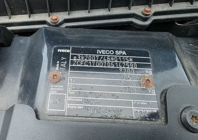 IVECO 70C18 Hi-Matic Pomoc drogowa Pneumatyka 