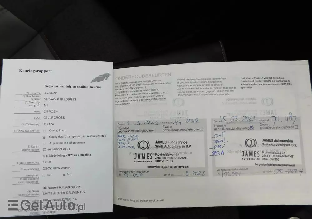 CITROËN C5 Aircross 1.6 PureTech Live EAT8