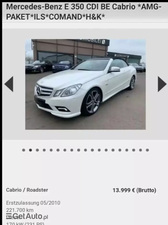 MERCEDES-BENZ Klasa E 