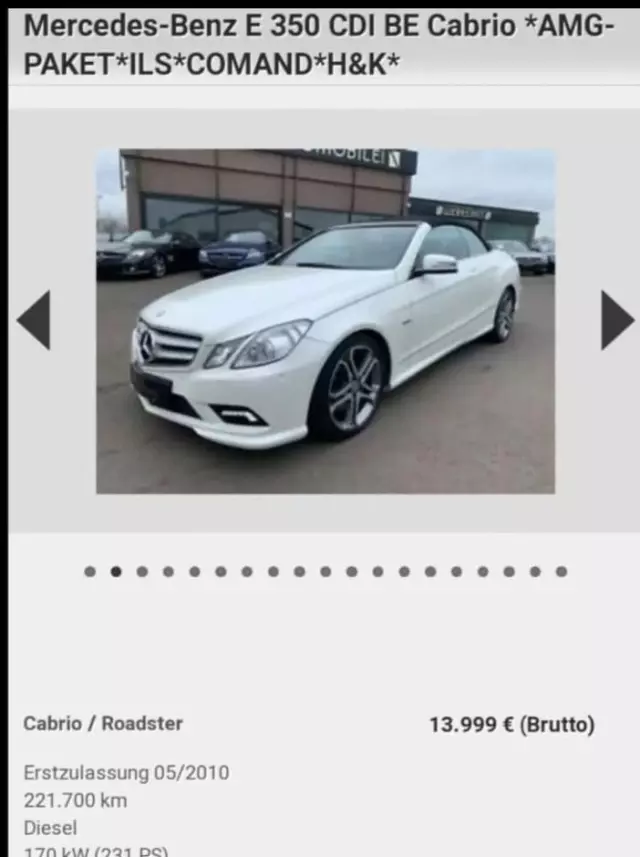 MERCEDES-BENZ Klasa E 