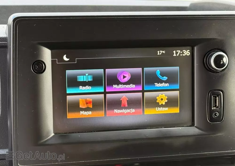 RENAULT MASTER/165KM/Doka 7 osób/Skrzynia/Klima/Navi/|Tempomat 