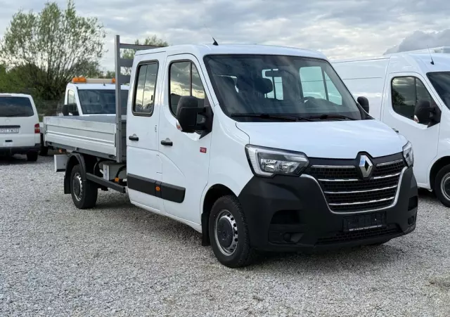 RENAULT MASTER/165KM/Doka 7 osób/Skrzynia/Klima/Navi/|Tempomat 