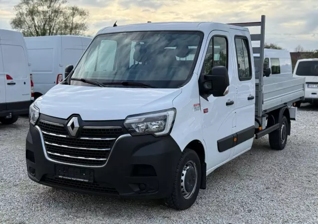 RENAULT MASTER/165KM/Doka 7 osób/Skrzynia/Klima/Navi/|Tempomat 
