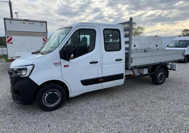 RENAULT MASTER/165KM/Doka 7 osób/Skrzynia/Klima/Navi/|Tempomat 