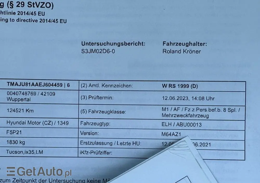 HYUNDAI Ix35 1.6 2WD Style