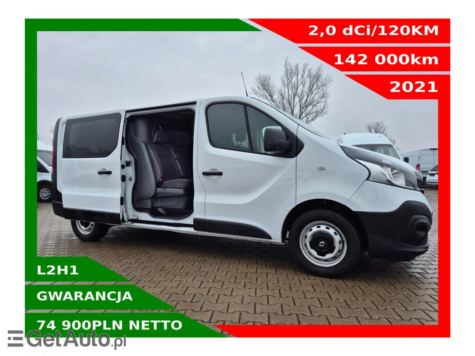 RENAULT Trafic L2H1 Pack Clim S&S+E(1200)
