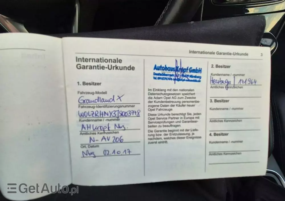 OPEL Grandland X 1.2 Start/Stop Automatik Dynamic