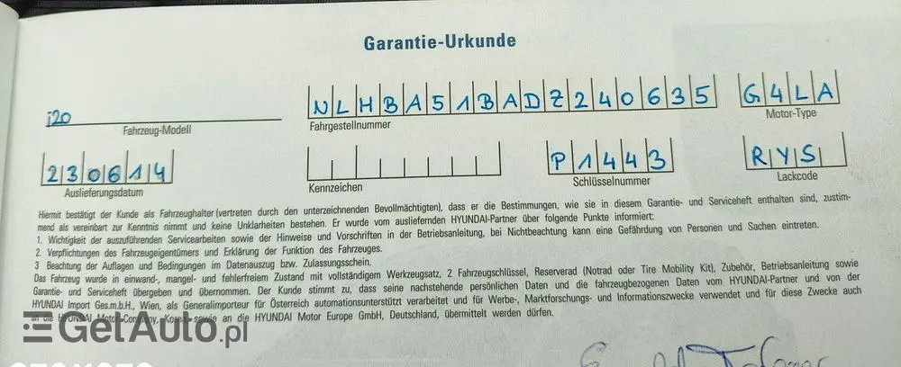 HYUNDAI I20 1.2 BlueDrive Classic +