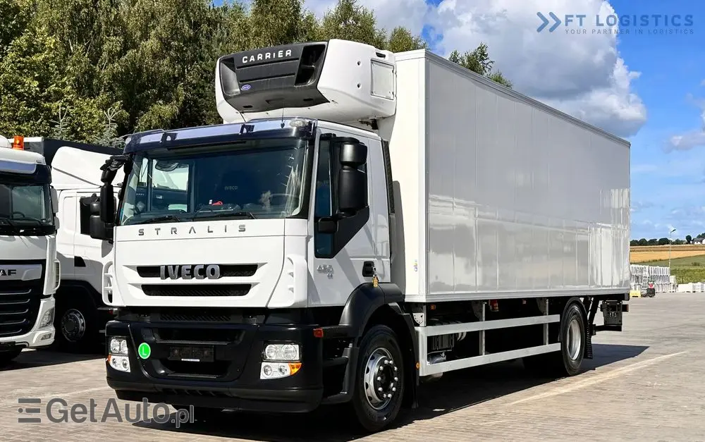IVECO STRALIS 420 / Chłodnia / Carrier Supra 950 / 19 palet / Winda / Opony 80% 