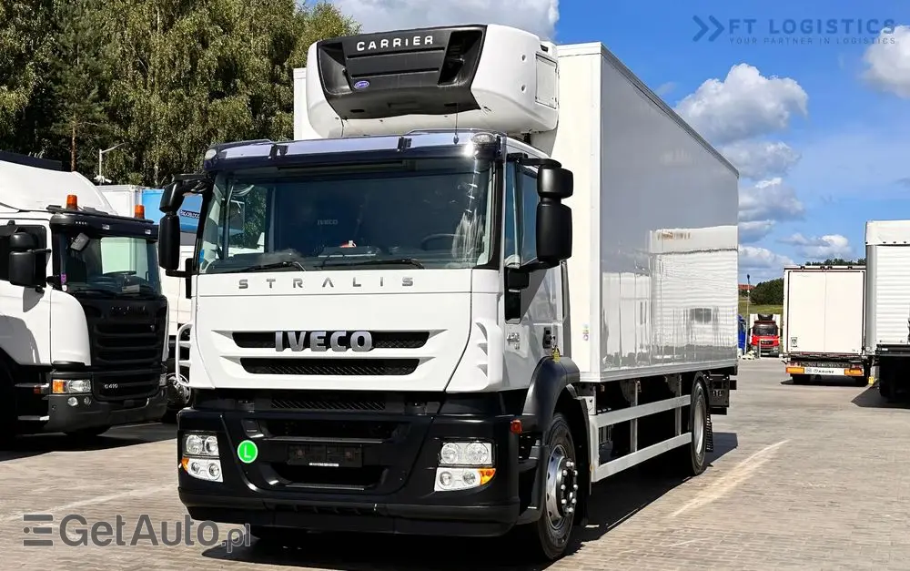 IVECO STRALIS 420 / Chłodnia / Carrier Supra 950 / 19 palet / Winda / Opony 80% 