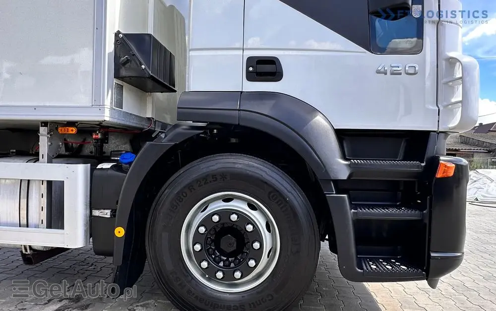 IVECO STRALIS 420 / Chłodnia / Carrier Supra 950 / 19 palet / Winda / Opony 80% 