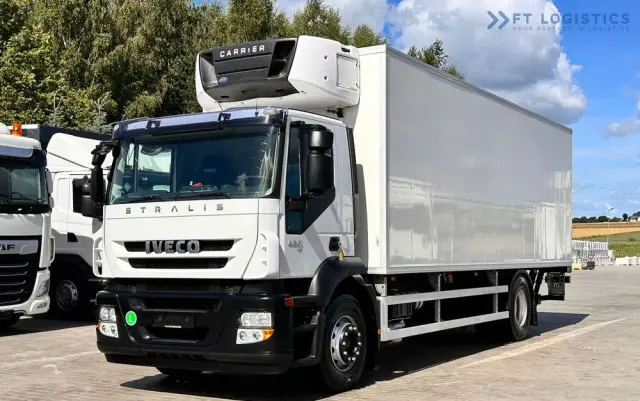 IVECO STRALIS 420 / Chłodnia / Carrier Supra 950 / 19 palet / Winda / Opony 80% 