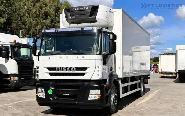 IVECO STRALIS 420 / Chłodnia / Carrier Supra 950 / 19 palet / Winda / Opony 80% 